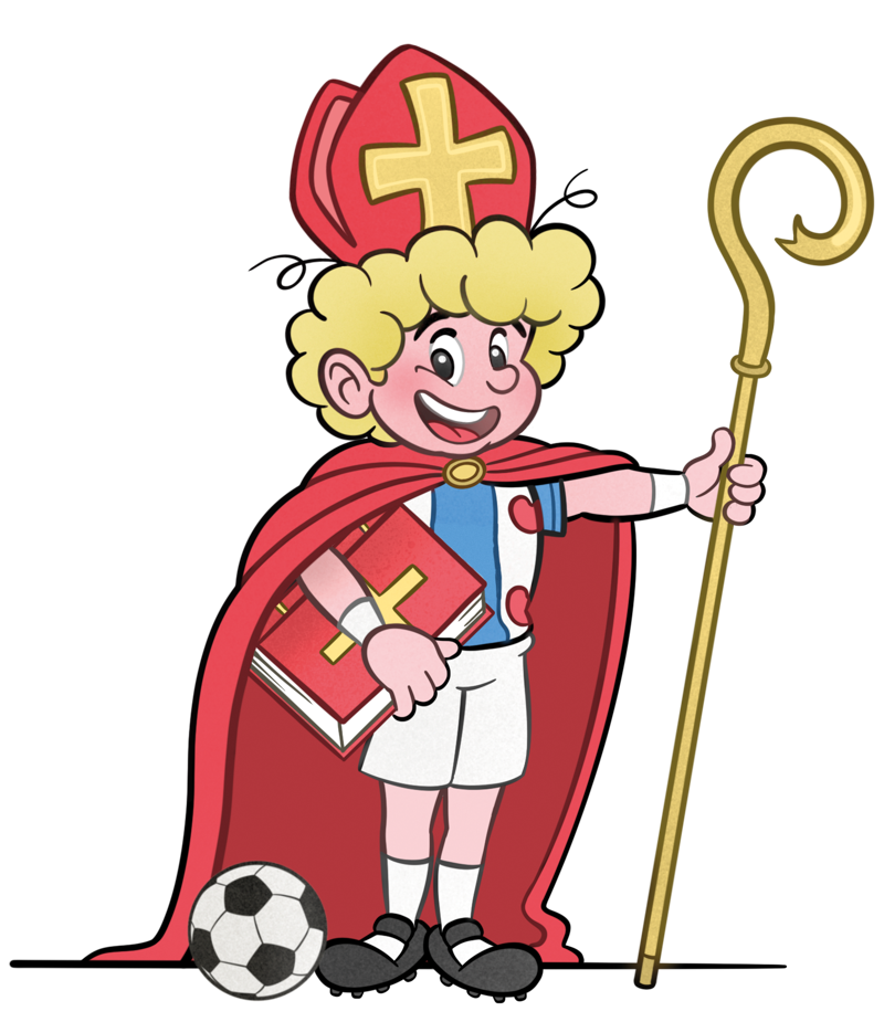 Heero Als Sinterklaas Geen Achtergrond