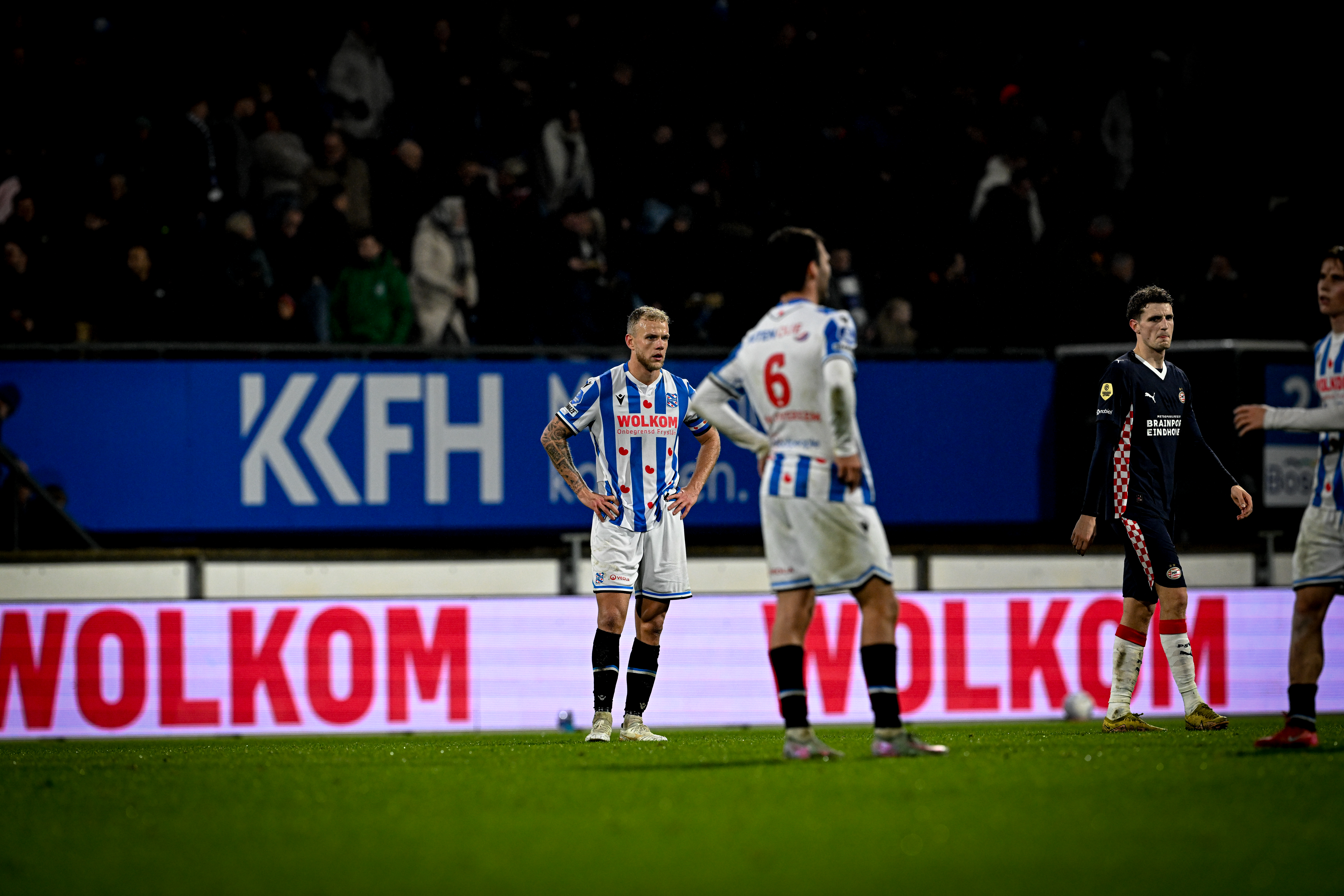 Brouwers, Meerveld en Kersten na nederlaag: 