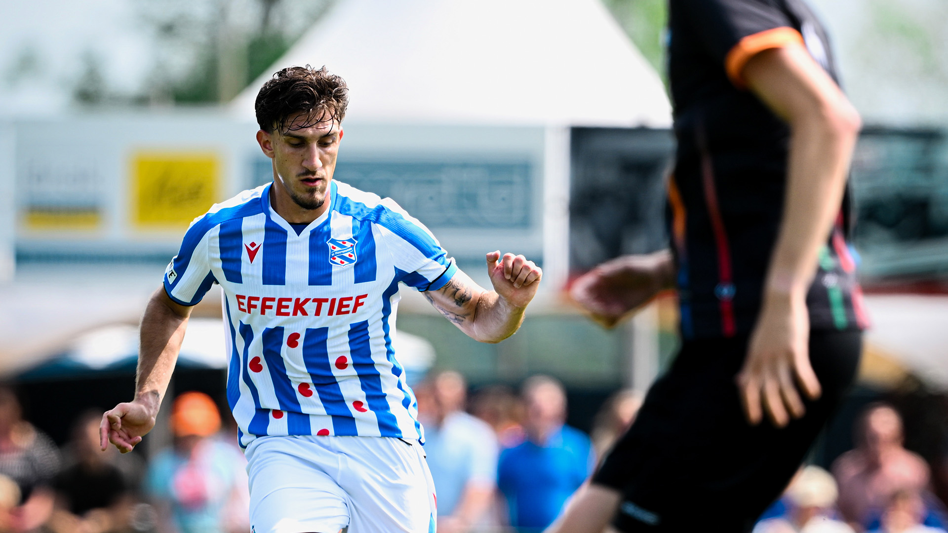 sc Heerenveen oefent in Oldebroek tegen OH Leuven
