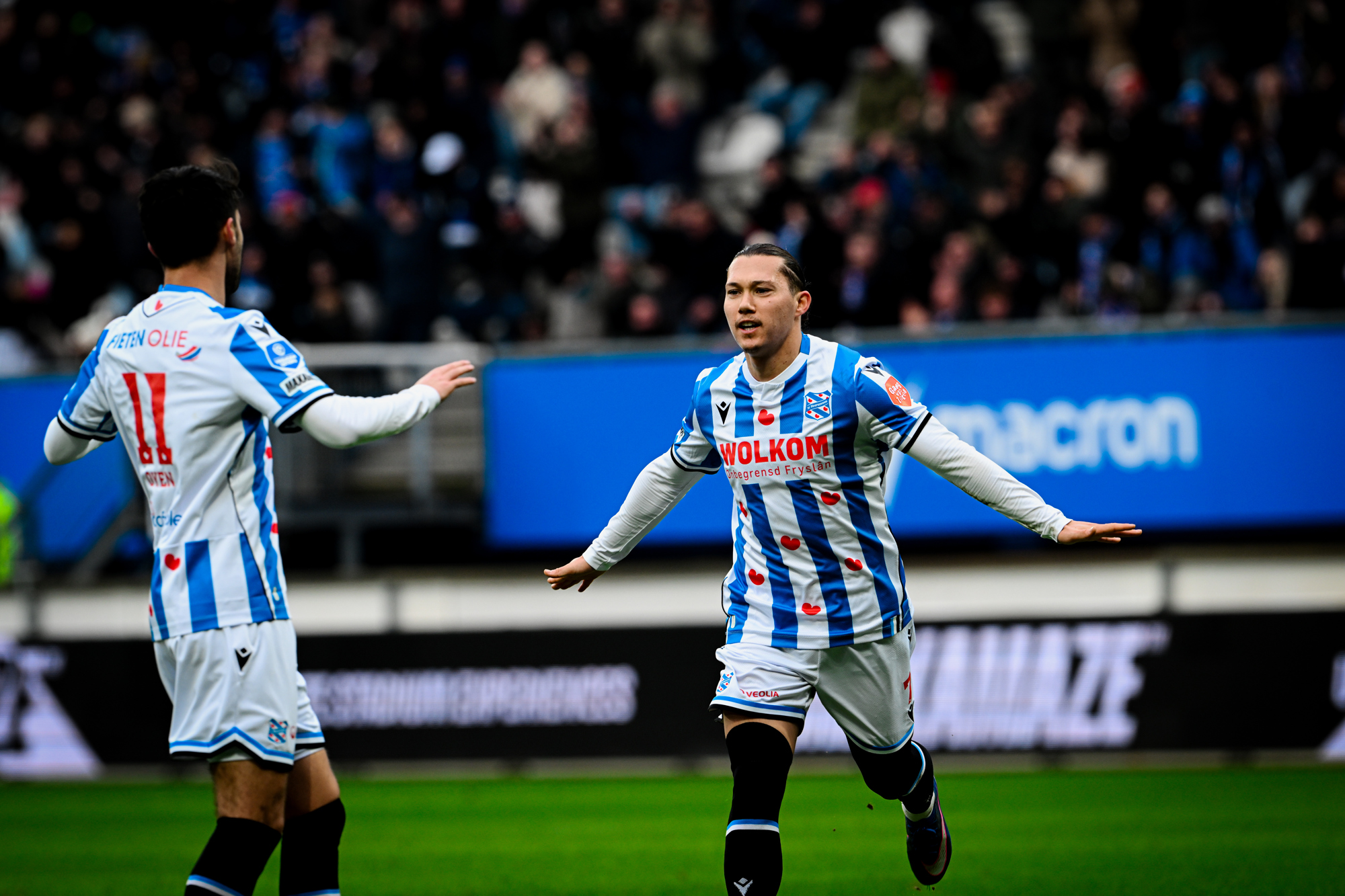 Maxence Rivera twee duels op rij goud waard voor winnend sc Heerenveen: ''Knap hoe we het hebben omg