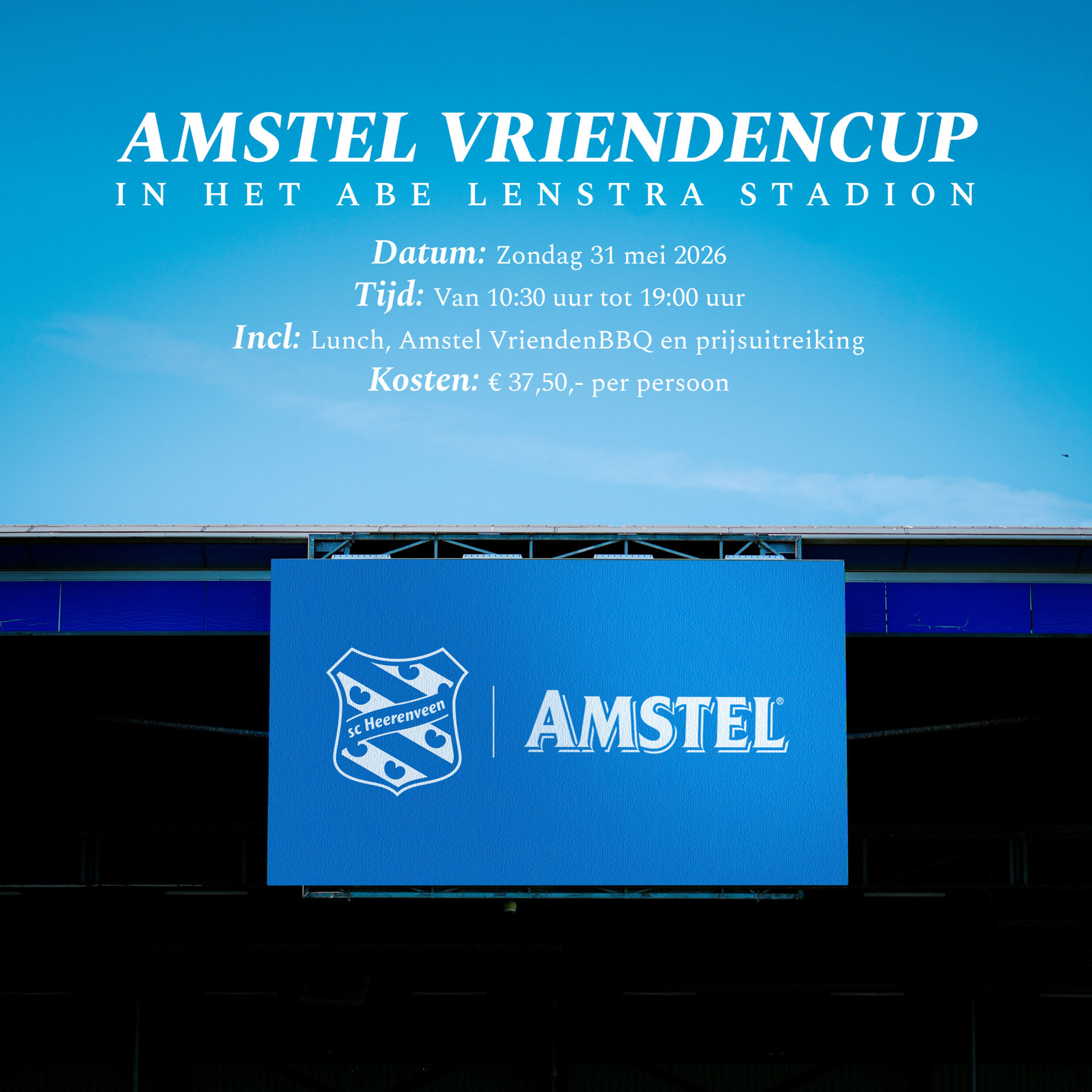 Amstel Vriendencup Vierkant