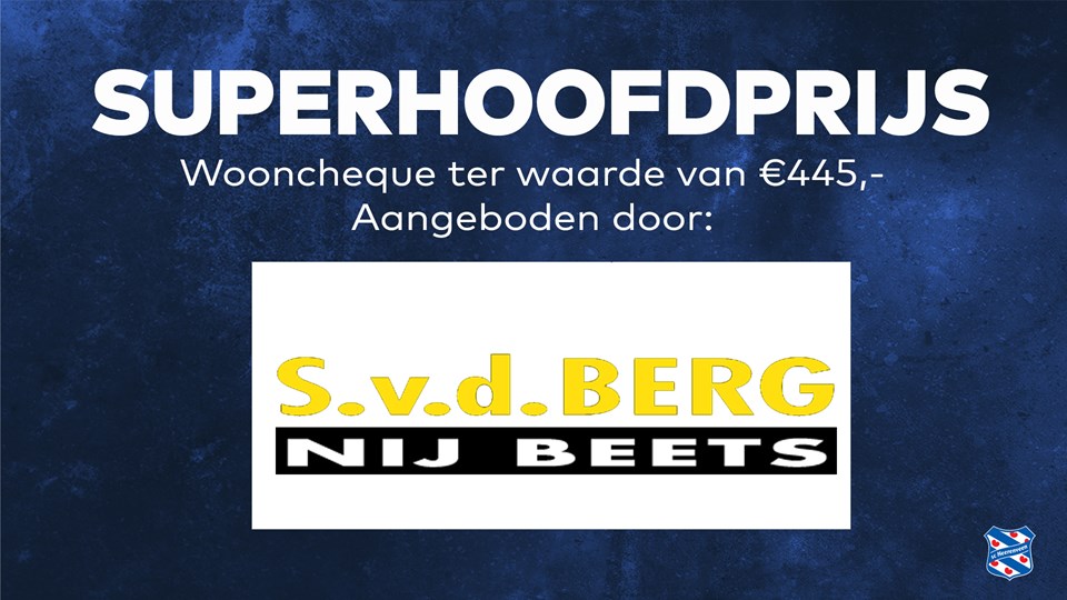Superhoofdprijs S.V.D. Berg Nij Beets