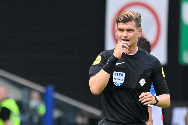 Joey Kooij aangesteld als scheidsrechter voor thuisduel met Ajax