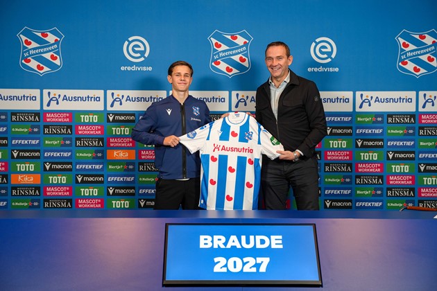 Oliver Braude verlengt contract bij sc Heerenveen